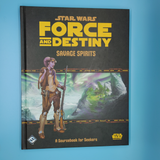 Star Wars: Force and Destiny (lot of 5 books, screen, and dice)