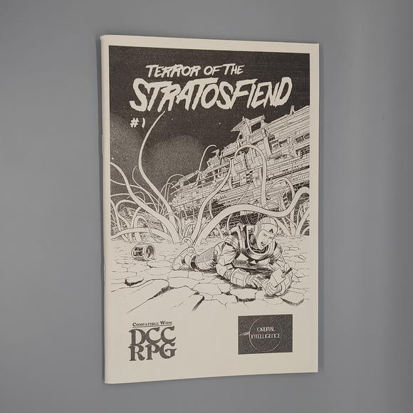 Terror of the Stratosfiend #1, Limited Risograph Print