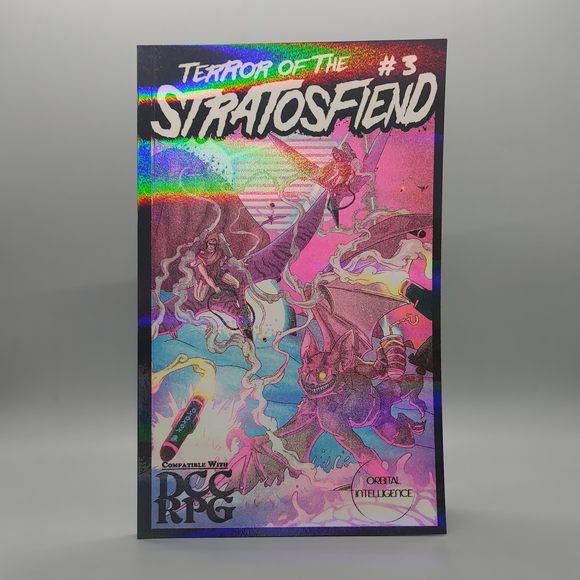 Terror of the Stratosfiend #3, Limited Holofoil Cover