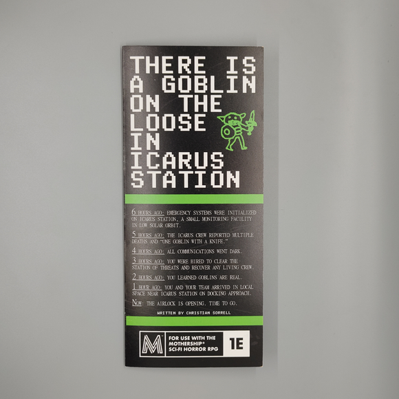 There Is A Goblin on the Loose in Icarus Station