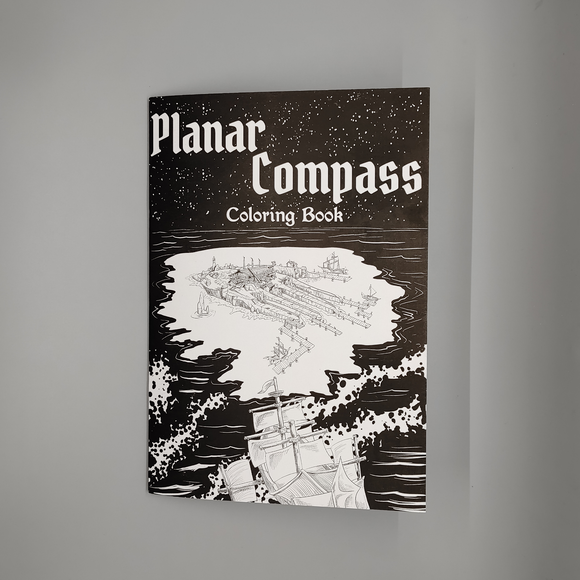 Planar Compass Coloring Book